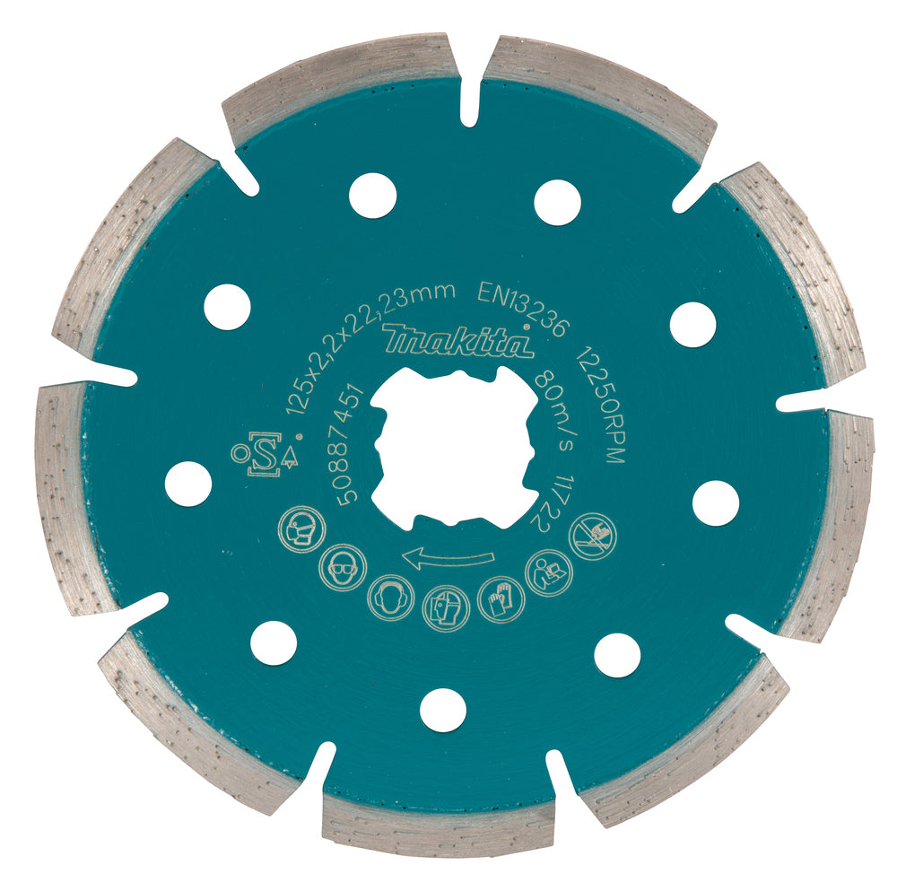 E-02076 Diamanttrennscheibe X-LOCK 125mm