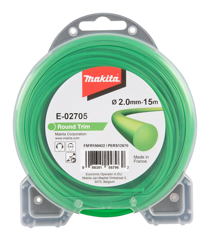 E-02705 Mähfaden rund 2,0mm x 15m