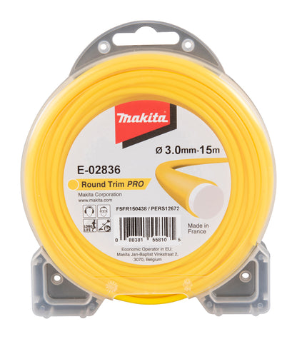 E-02836 Mähfaden rund 3,0mm x 15m