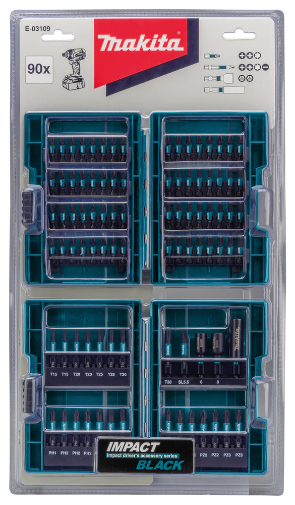 E-03109 Impact Black-Bit-Set
