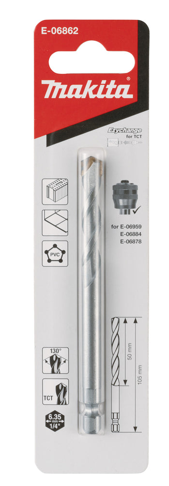 E-06862 EZYCHANGE TCT HM Zentrierbohrer