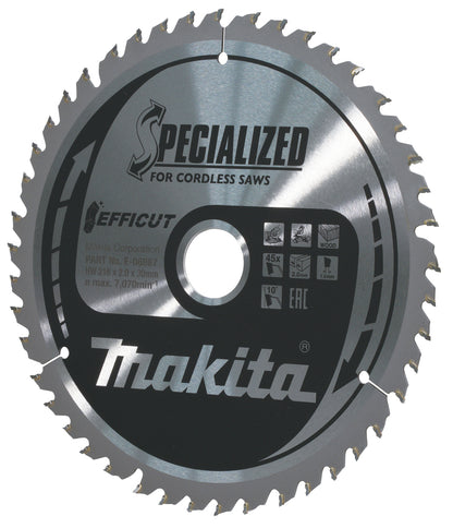 E-06987 Sägeblatt 216x1,5x30, 45Z EFFICUT