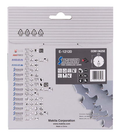 E-12120 Sägeblatt 136x1,4x20, 25Z EFFICUT