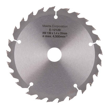 E-12120 Sägeblatt 136x1,4x20, 25Z EFFICUT