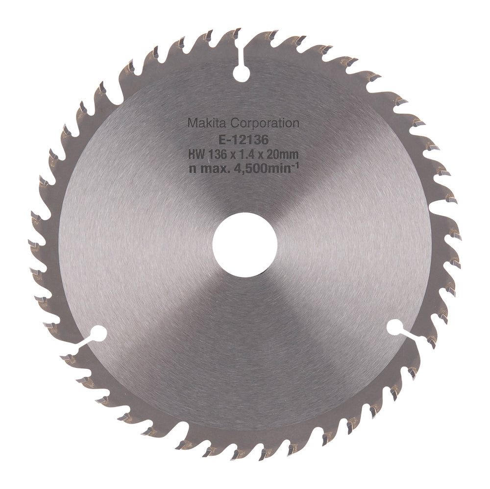 E-12136 Sägeblatt 136x1,4x20, 45Z EFFICUT