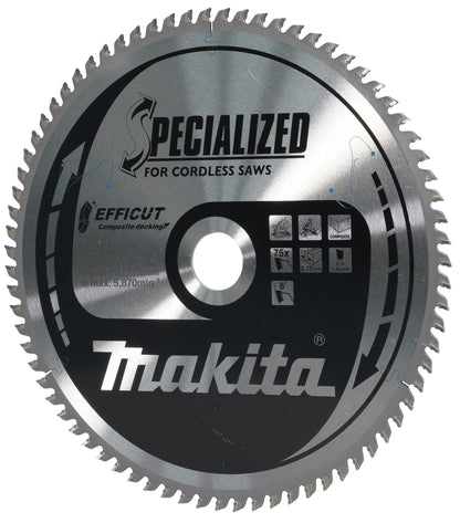 E-12273 Sägeblatt 260x2,15x30, 75Z EFFICUT