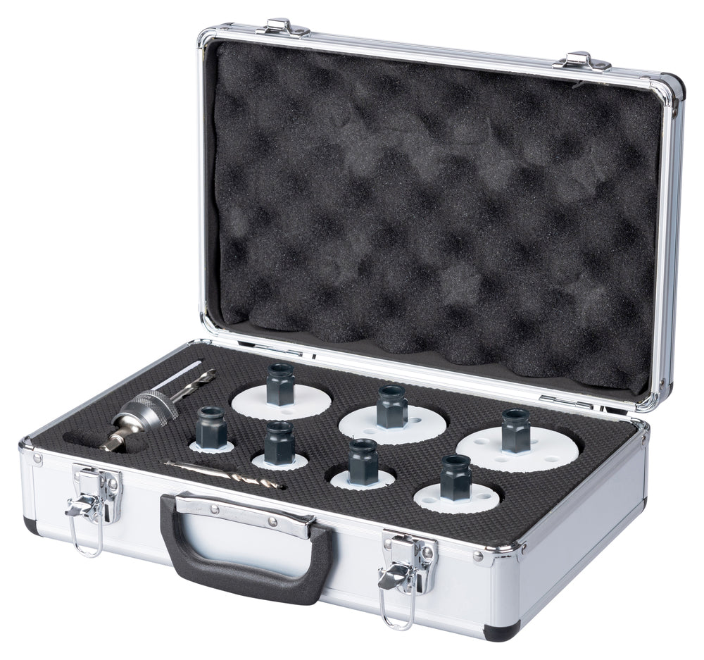 E-12295 EZYCHANGE Lochsägen-Set universal 9-teilig HSS-BiM