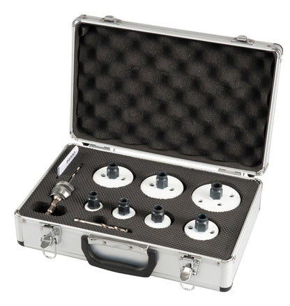 E-12295 EZYCHANGE Lochsägen-Set universal 9-teilig HSS-BiM