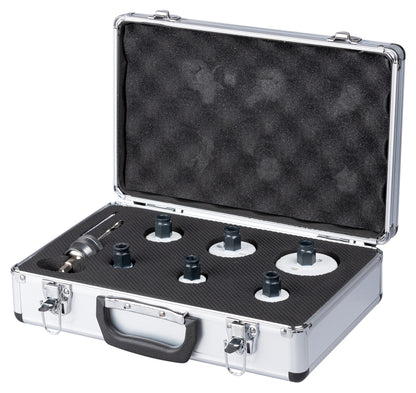 E-12326 EZYCHANGE Lochsägen-Set Elektriker 7-teilig HSS-BiM