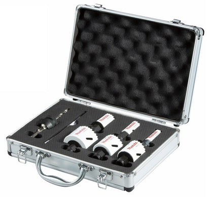 E-12326 EZYCHANGE Lochsägen-Set Elektriker 7-teilig HSS-BiM