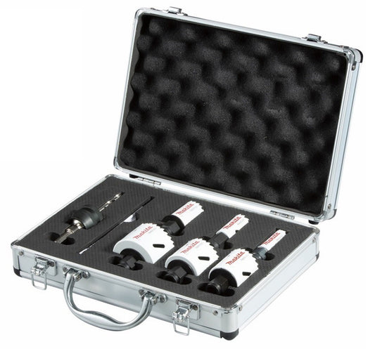 E-12326 EZYCHANGE Lochsägen-Set Elektriker 7-teilig HSS-BiM