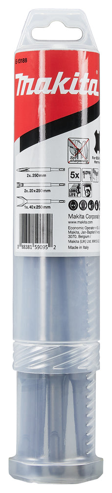 SDS-PLUS Meißel-Sortiment   E-13188
