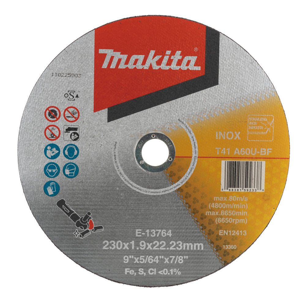 E-13764 Trennscheibe INOX 230x1,9mm 