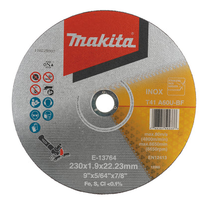 E-13764 Trennscheibe INOX 230x1,9mm 