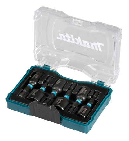 Steckschlüssel-Set 6-tlg. 1/4“ Sechskant IMPACT BLACK   E-15768