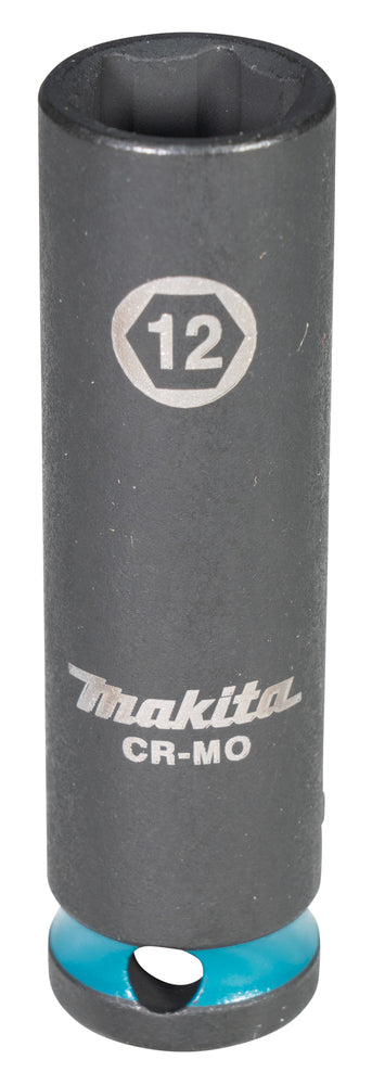 Steckschlüssel SW12 Impact Black   E-16293