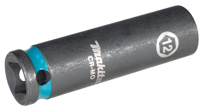 Steckschlüssel SW12 Impact Black   E-16293
