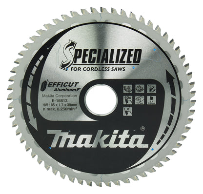 E-16813 Kreissägeblatt 185x30x60Z EFFICUT Aluminium