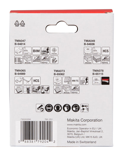 E-16994 Multifunktionswerkzeug-Set 5-tlg. Renovierung Starlock