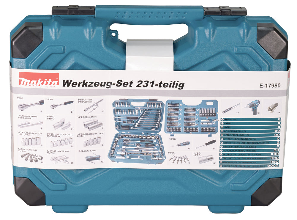 E-17980 Werkzeug-Set 231-tlg.