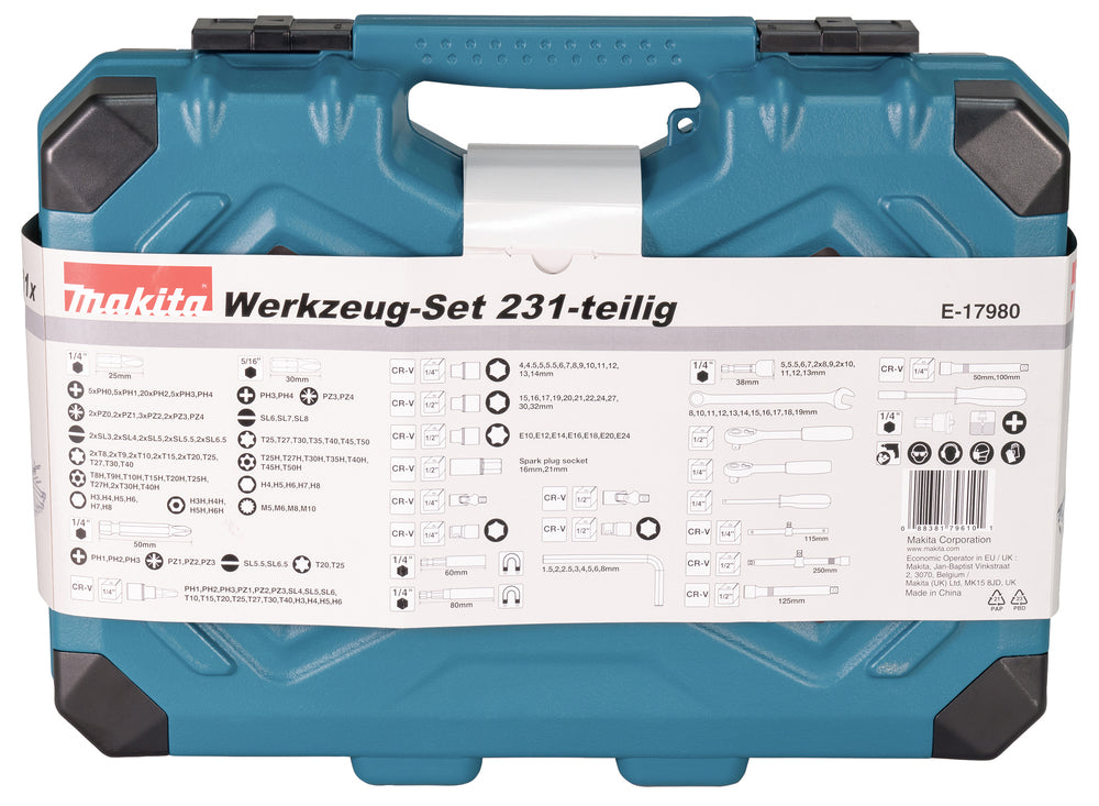 E-17980 Werkzeug-Set 231-tlg.