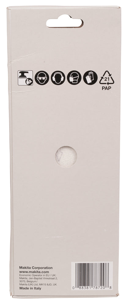 E-19641 Schleifpapier P80 93x185mm Klett