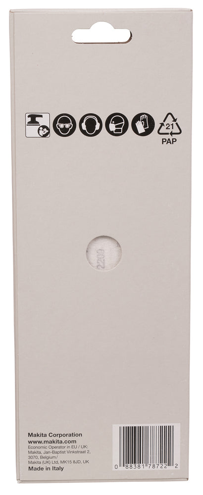 E-19663 Schleifpapier P120 93x185mm Klett