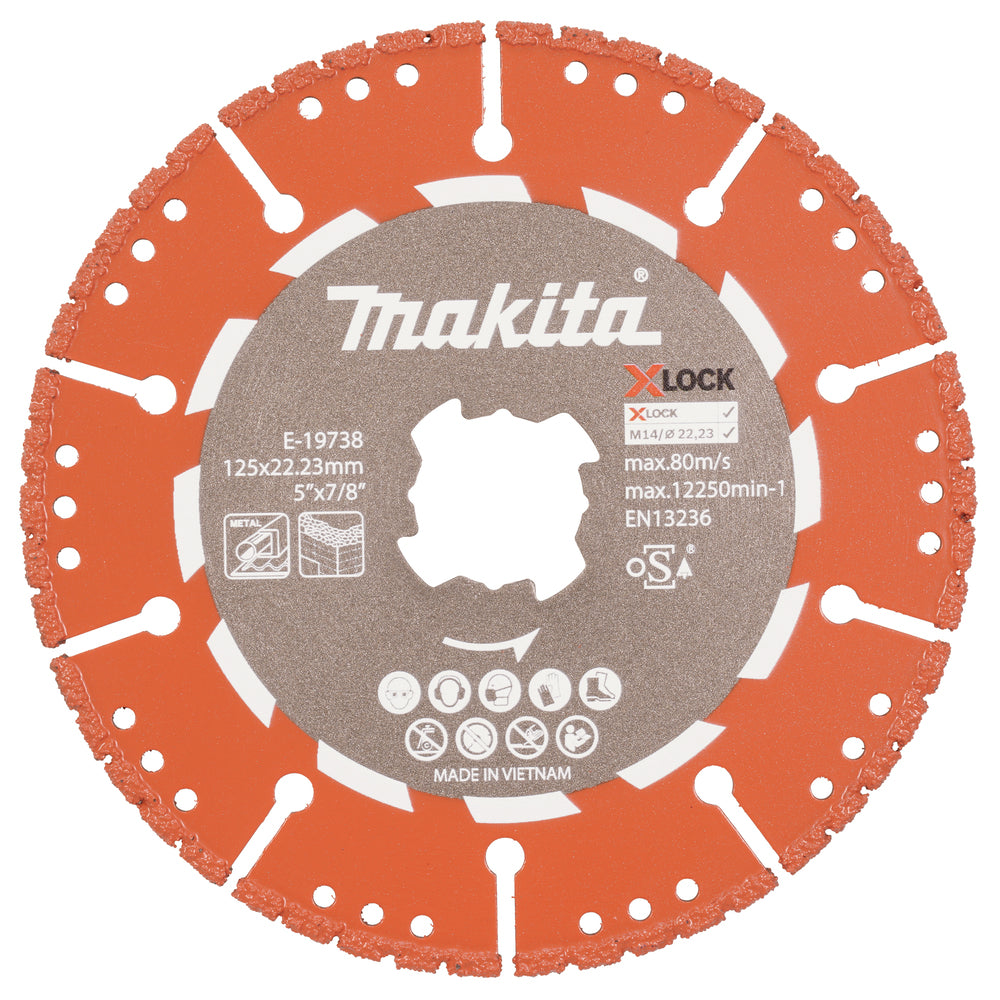 E-19738 Diamanttrennscheibe X-LOCK Rescue 125mm