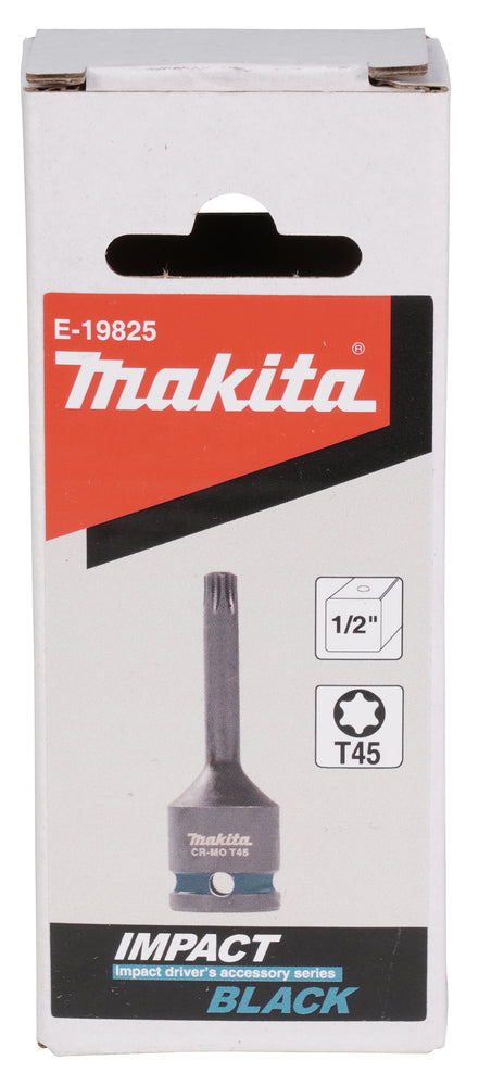 E-19825 Impact Black T-Schlagnuss 1/2" T45