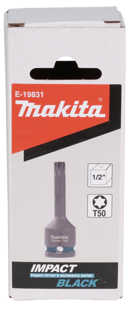 E-19831 Impact Black T-Schlagnuss 1/2" T50