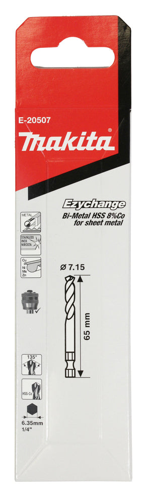 E-20507 HSS-Co Zentrierbohrer EZYCHANGE