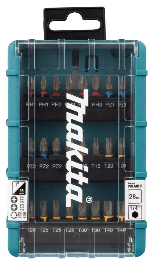 E-25068 Steckschlüssel-Bit-Set Torsion 28-tlg. Impact Premier