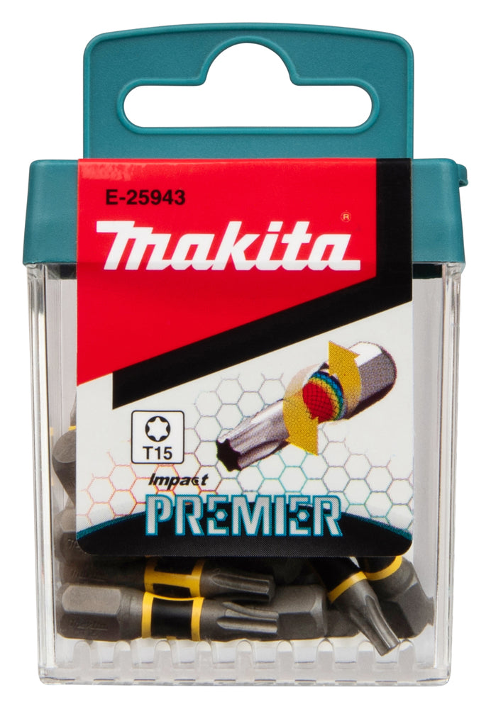 Torsion Bit T15 Impact Premier 15Stk.