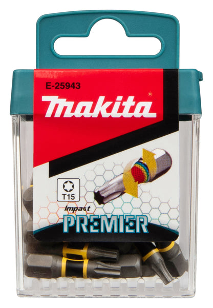 Torsion Bit T15 Impact Premier 15Stk.
