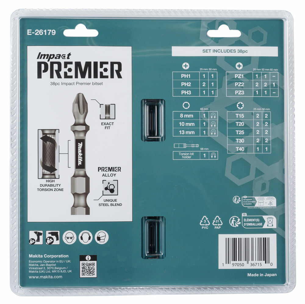 Bit-Set Torsion 38-tlg. Impact Premier