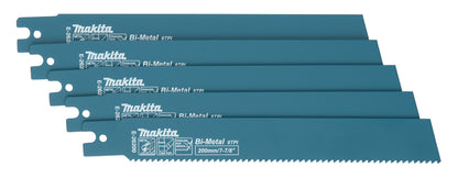 Reciprosägeblatt 200/8Z BiM Stahl/Gusseisen/Edelstahl 5Stk.