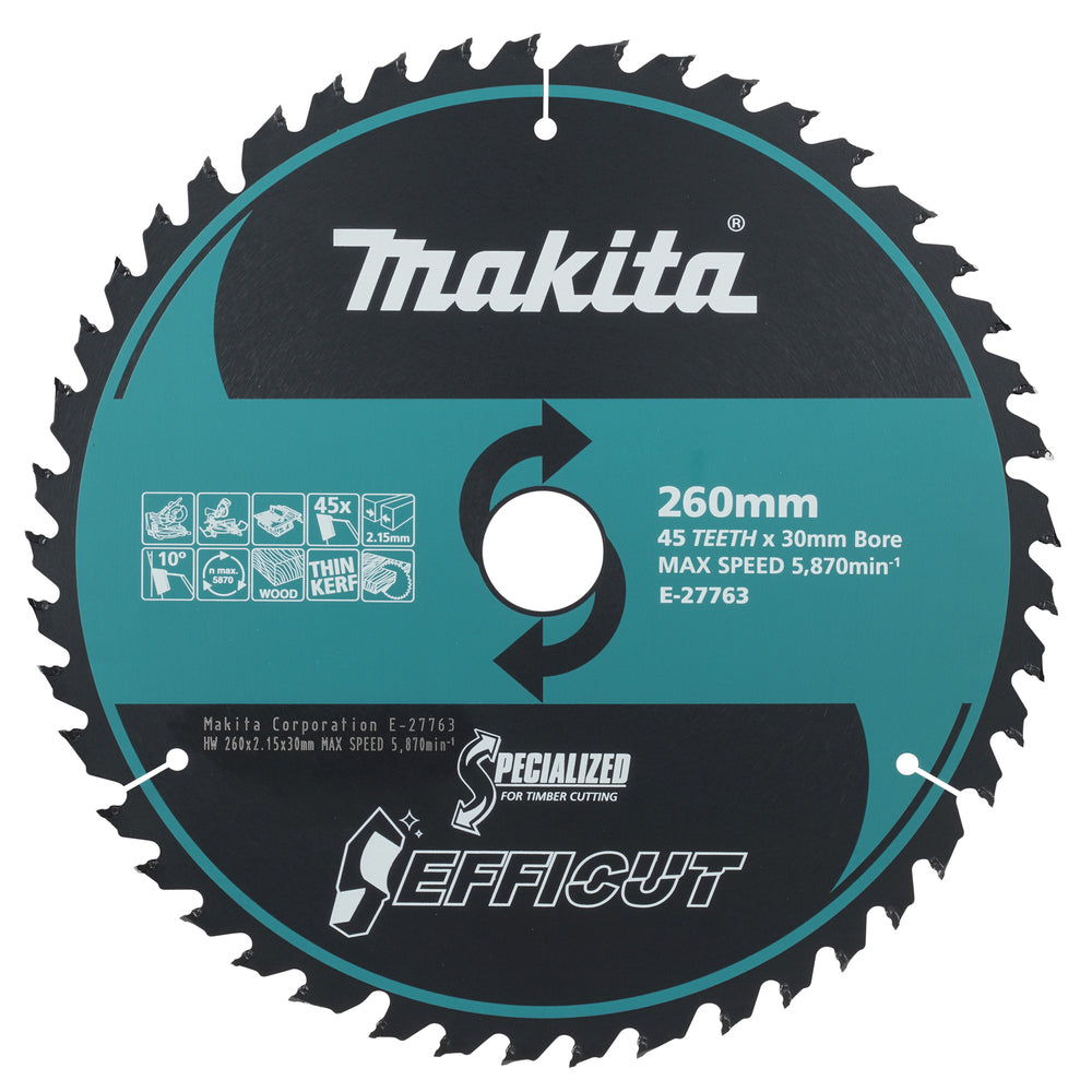 Kreissägeblatt 260x30x45Z Efficut