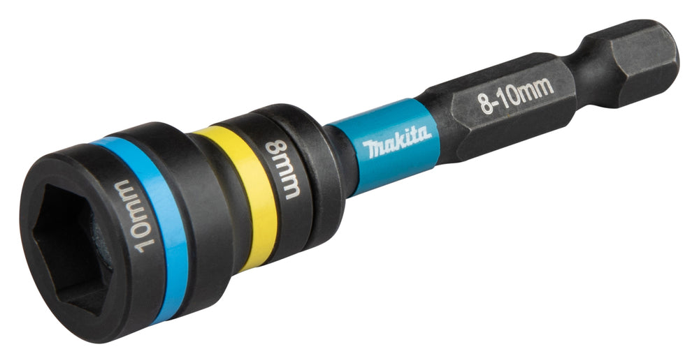 Steckschlüssel 2-in-1 SW8/SW10 Impact Black