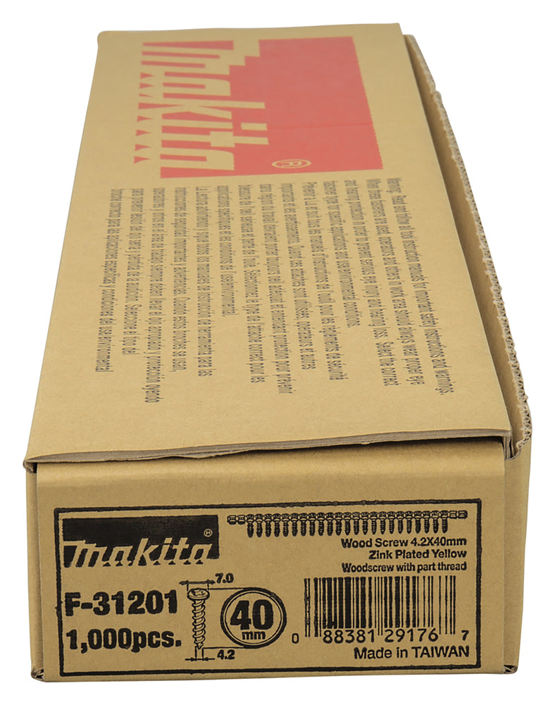 Schnellbauschraube Holz 4,2x40mm   F-31201