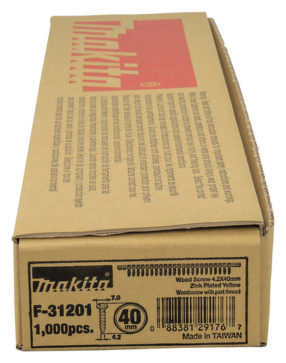 Schnellbauschraube Holz 4,2x40mm   F-31201