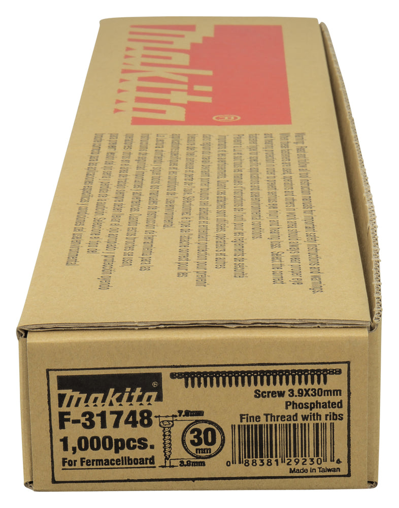 Schnellbauschraube Gipsfaser 3,9x30mm   F-31748
