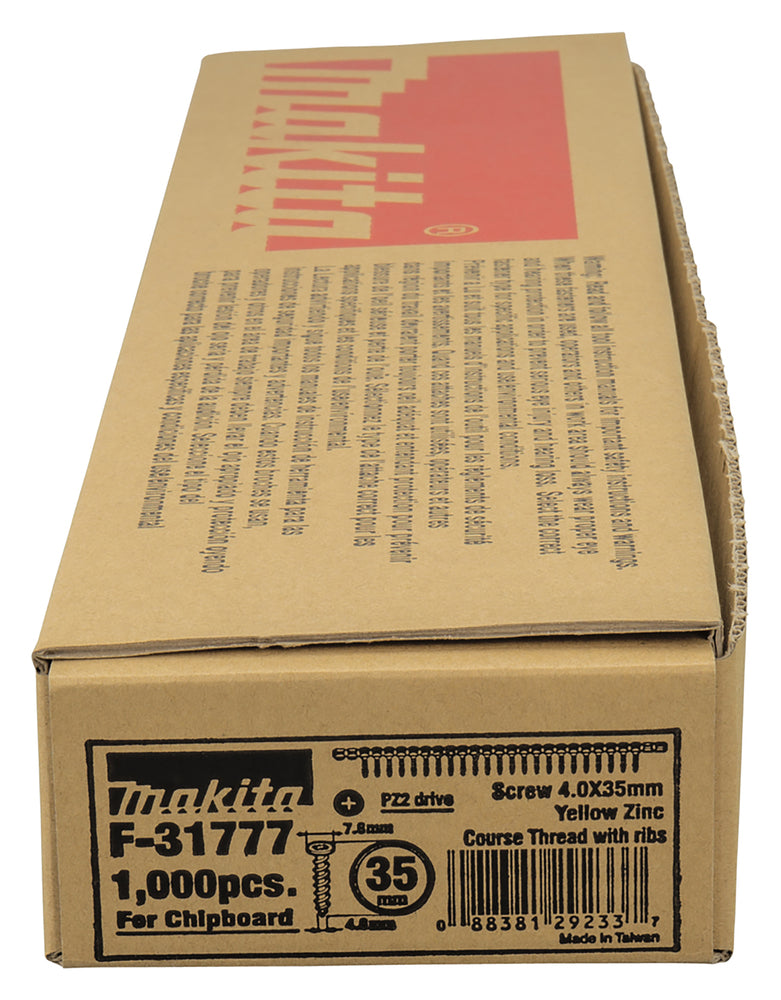 Schnellbauschrauben Spanplatten 4,0x35mm   F-31777