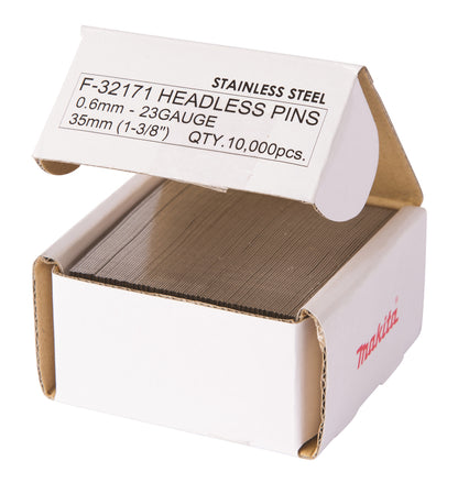 Stift 0.6x35mm INOX   F-32171