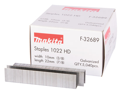 Klammern 22mm 1022HD 10,55x0,55x1,15mm