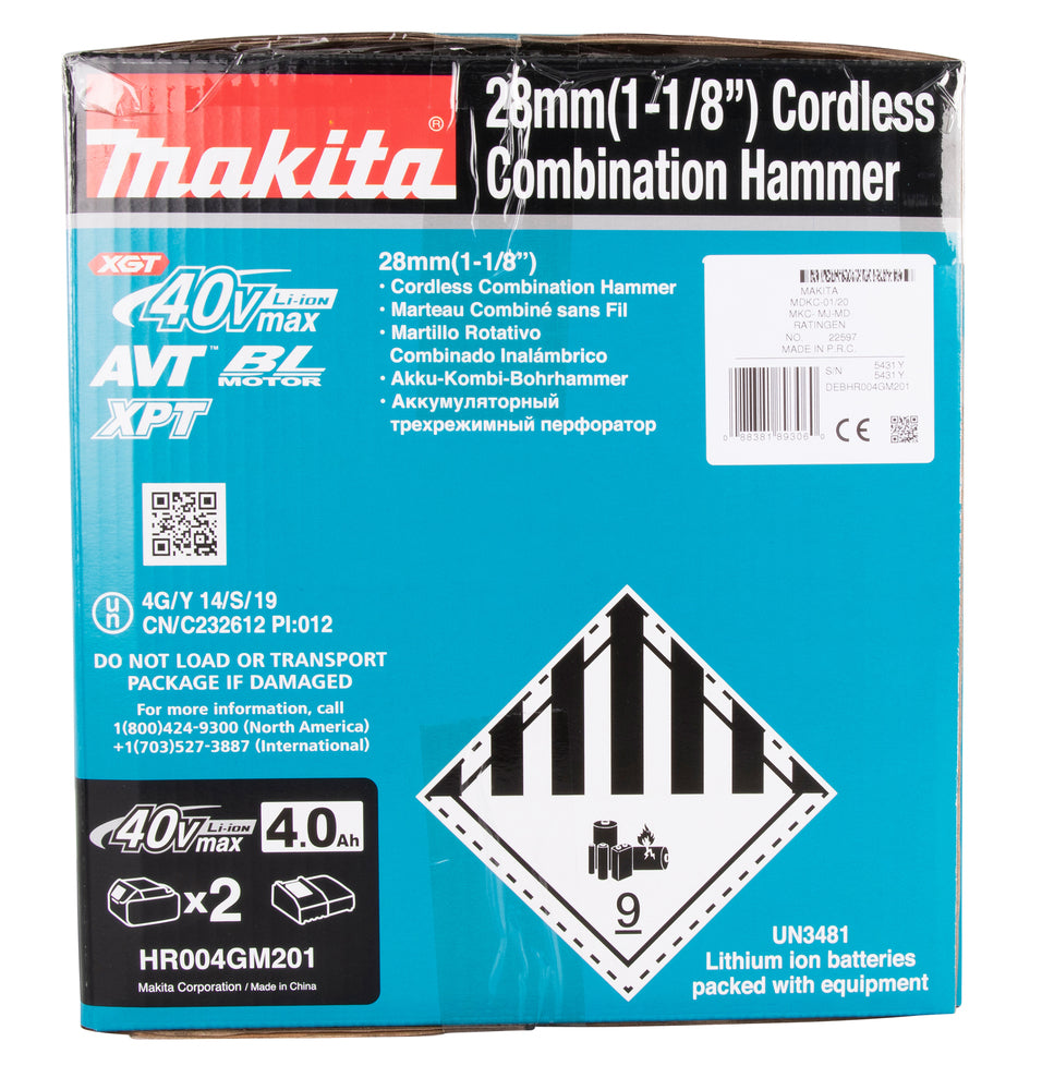 HR004GM201 Akku-Kombihammer