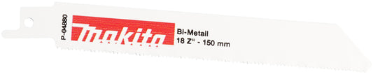 P-04880 Reciprosägeblatt BIM 150/18Z Metall