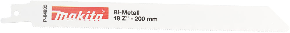 P-04933 Reciprosägeblatt BIM 200/18Z Metall 