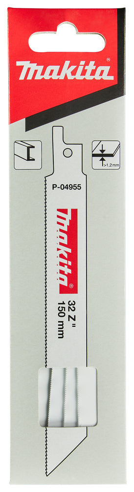 P-04955 Reciprosägeblatt BIM 150/32Z Metall