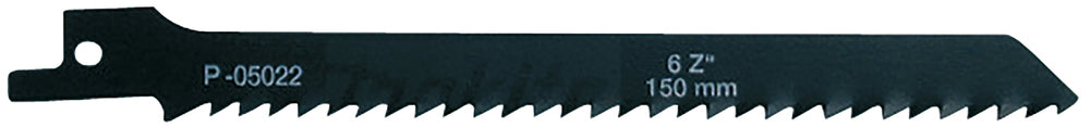 P-05022 Reciprosägeblatt 150/6Z Kurvenschnitt Holz/Kunststoff