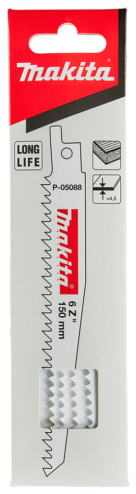 P-05088 Reciprosägeblatt 150/6Z BiM Holz/Kunststoff/Aluminium